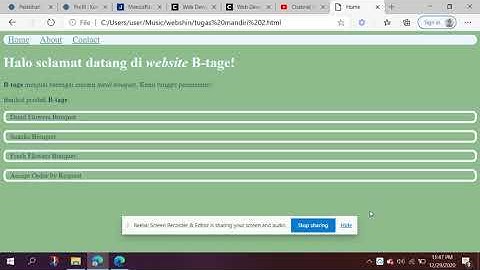 #ILO #ClevioCoderCamp #ACP #Digdev #WomenDigitalDevelopmentSkillUp Tugas Mandiri 2