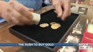 Precious metal experts say demand for gold on the rise as prices increase and inflation holds ste...
