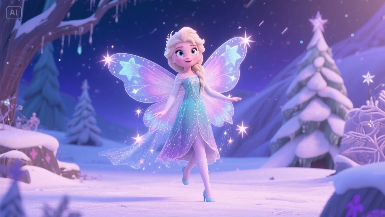 Elsa’s Shimmering Aurora Star Butterfly 4 ✨ | Magical Princess Transformation!