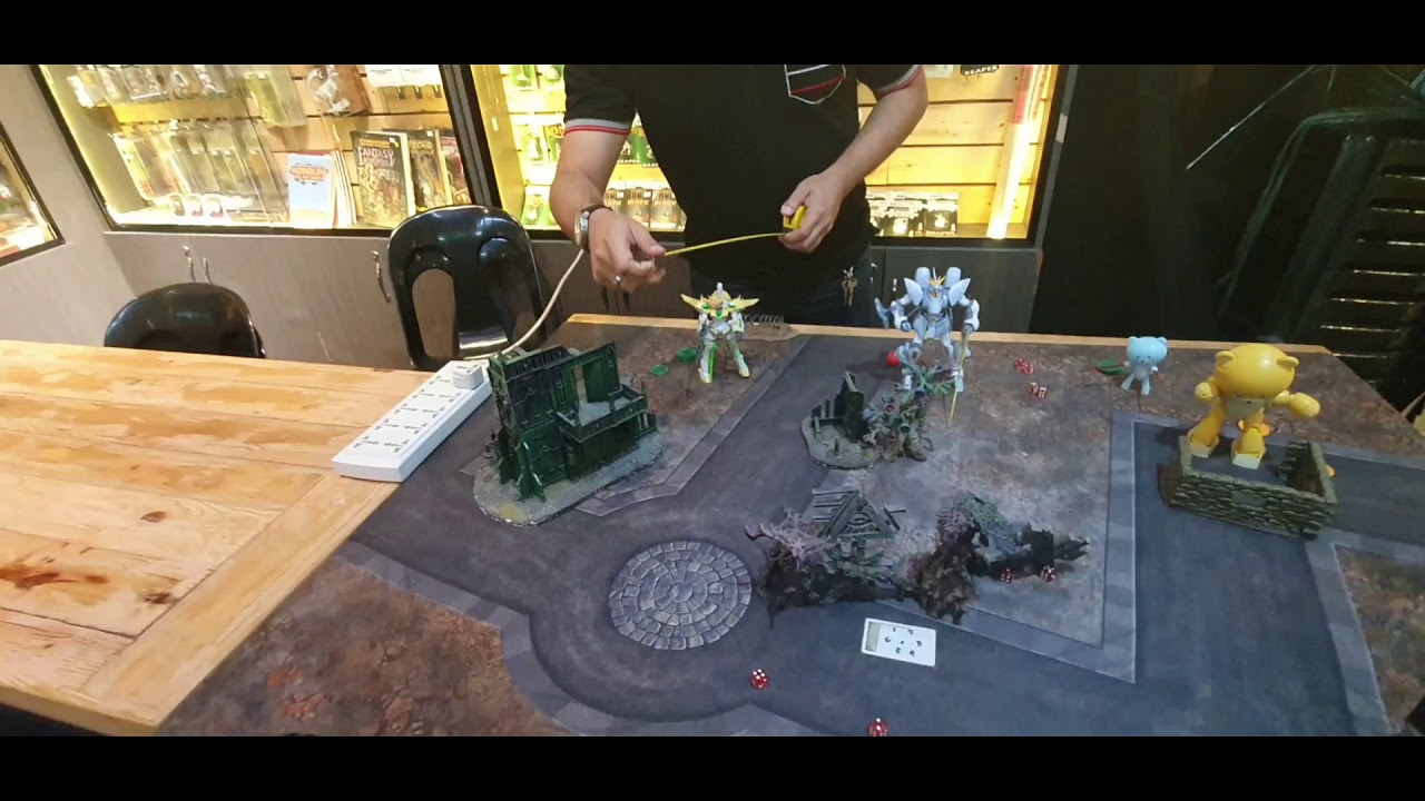 The Mecha Combat System. Sample Round. -Raw