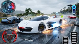 OMG! Pininfarina H2 Speed Is INSANE! 🤯 NEW Hydrogen Hypercar Crazy Stunt Racing & Drifting Gameplay screenshot 4