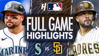 Seattle Mariners Vs San Diego Padres - Full Game Highlights April 14, 2026 Mlb Season