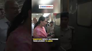 Rajasthan Deputy CM Chooses Train Journey to Ajmer