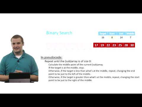 Binary Search  by Harvard university