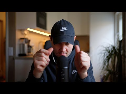 ASMR chill trigger video (tapping, whispers, crinkles, liquid, keyboard)