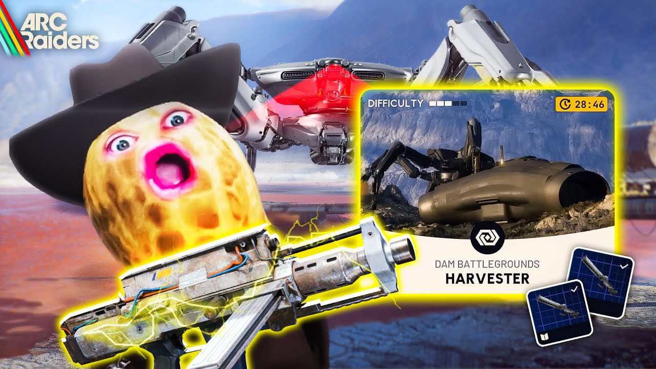TheBurntPeanut Slipped Up During the Harvester Raid | Arc Raiders
