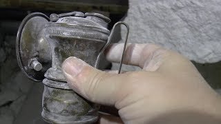 Finding a Rare Miner's Headlamp in the Dangerous, Abandoned Talc Mines of New Mexico