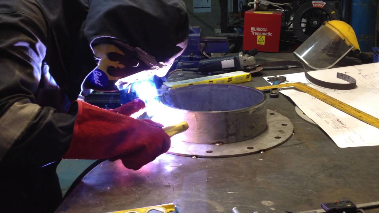MMA Stainless Steel Stick Welding Apprentice YouTube