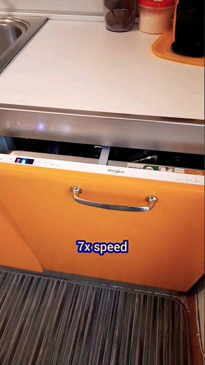 Whirlpool Dishwasher Auto Opening Door #viral #shorts #asmr #whirlpool