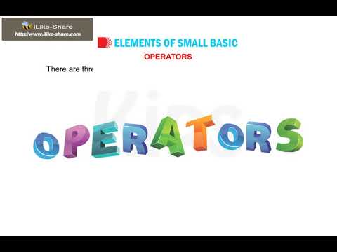 CLASS 06 chapter9 B Introduction to MS Small Basic