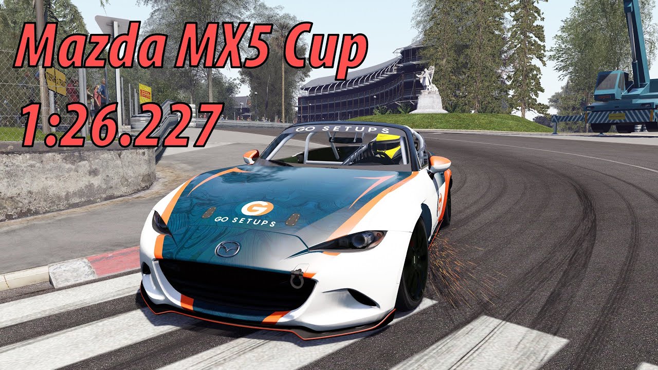 Mazda MX5 Cup - Circuit de Pau-Ville World Record 1:26.227