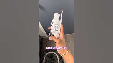 Adore Dye Brow Tint 💕 #shorts #howto