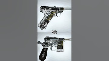 Luger P08 🆚 Mauser C96 #shorts #9mmluger