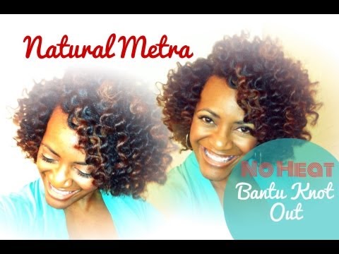 27 Natural Hair Tutorial Flawless No Heat Bantu Knot Out On