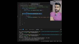 try without catch in java #java #sorts