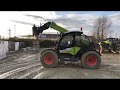 Телескопический погрузчик CLAAS SCORPION в обзоре с тест-драйва на выставке AGRITECHNICA 2017.