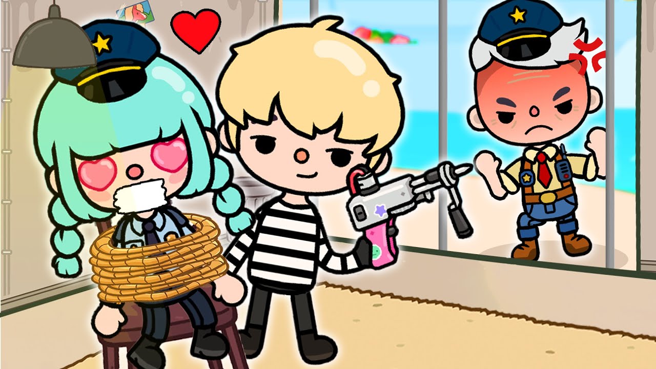 Cô cảnh sát nhỏ và cậu bé hoàn lương | Toca Life Story | Toca Boca