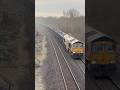 GBRF Class 66 freight #train at speed #trainspotting
