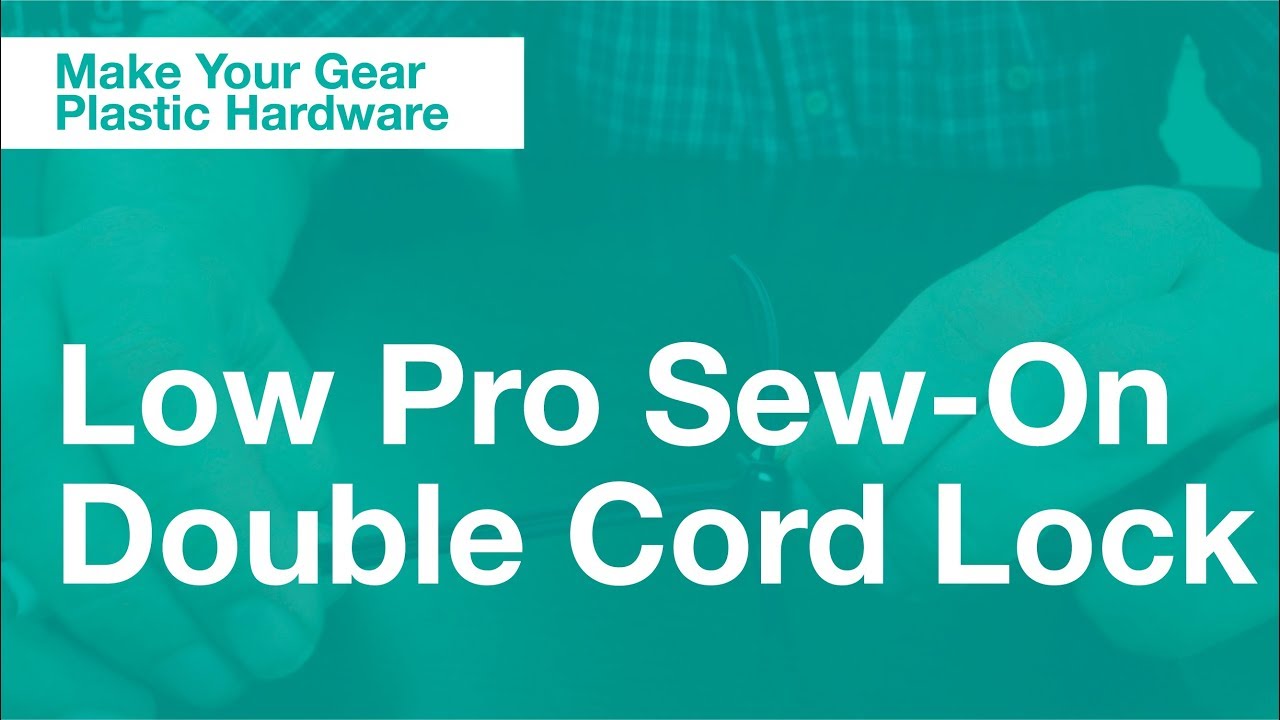 Low Pro Sewon Double Cord Lock YouTube