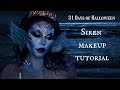 31 DAYS OF HALLOWEEN | Siren Makeup Tutorial