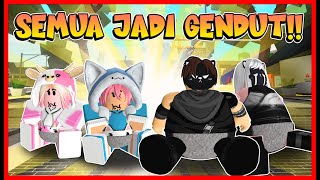 KEBANYAKAN MAKAN !! ATUN & MOMON & WAYAW BERSAUDARA JADI GENDUT !! Feat @sapipurba Roblox RolePlay screenshot 4