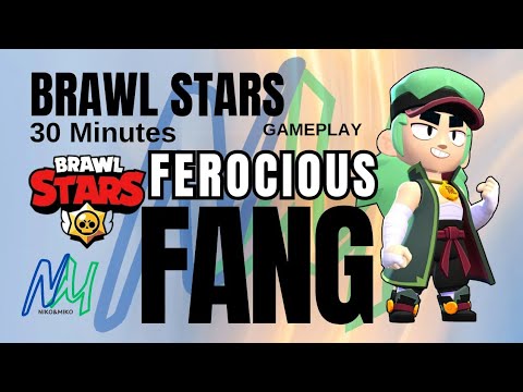 FEROCIOUS FANG / BRAWL STARS / GAMEPLAY / All New Characters & Skins