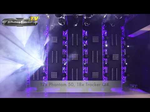 Highlite @ Prolight+Sound 2013. Introduction of Showtec Tracker Q4 and Timecoded Lightshow nr.1.