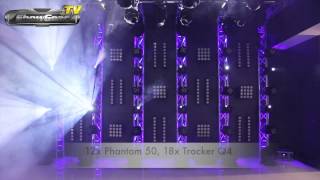 Highlite @ Prolight+Sound 2013. Introduction of Showtec Tracker Q4 and Timecoded Lightshow nr.1.