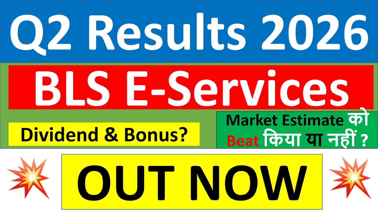 BLS EServices Q2 results 2026 | BLS EServices results today | BLS EServices Share News | BLS Share