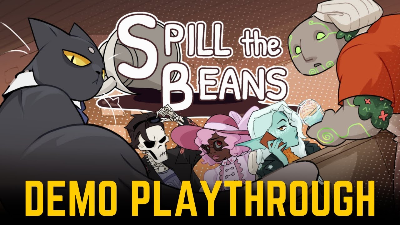 SPILL THE BEANS - Full Demo Playthrough (Stream Replay) 