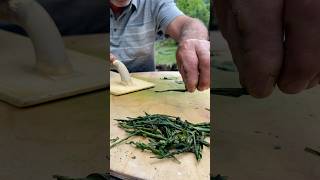 Grandfather Prepared Natural Tea Worth $800 #cooking #food #simvillagecooking