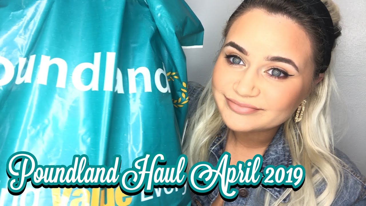 Poundland Haul April 2019 | Whats New In Poundland