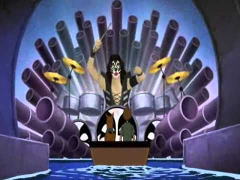 Scooby Doo And Kiss  shout it out loud