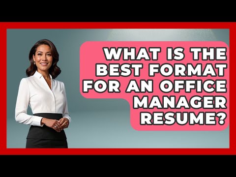Office Manager Resume Description