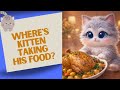 Where are You Taking That Food, Kitty Cat? 🐱