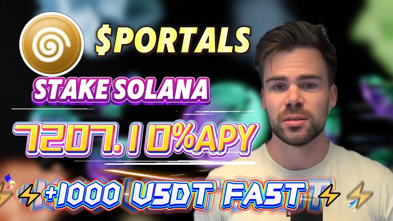 Staking PORTALS Token — Erreiche 7207.10%% APY im besten Portals Solana