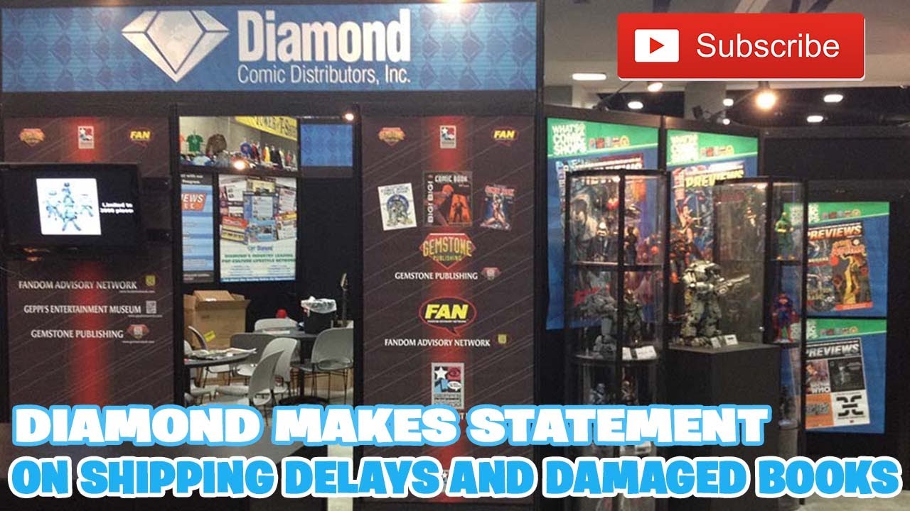 Diamond Comic Distributors Issues Statement