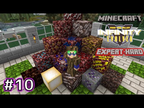 マインクラフト FTB Infinity Evolved エキスパート シングルプレイ Part10 Minecraft Expert Singleplayer