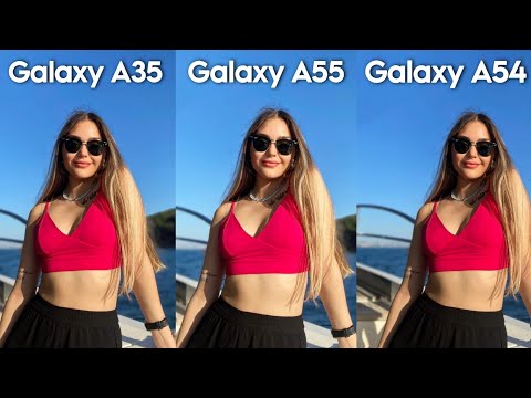 Samsung Galaxy A35 vs Samsung Galaxy A55 vs Samsung Galaxy A54 Camera Test