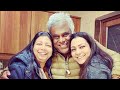 Actor ashish vidyarthi  wife with son