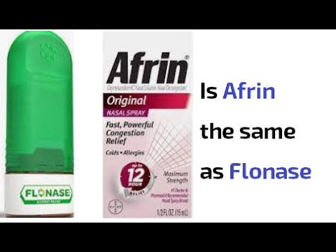 Video: Ist Flonase besser als Afrin?