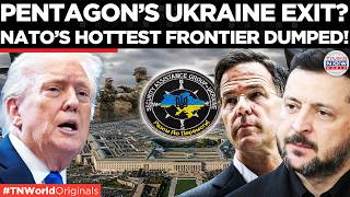 US RETREATS?  Trump Reshapes NATO Strategy As Pentagon Gives Up Key Ukraine Military Leadership Role