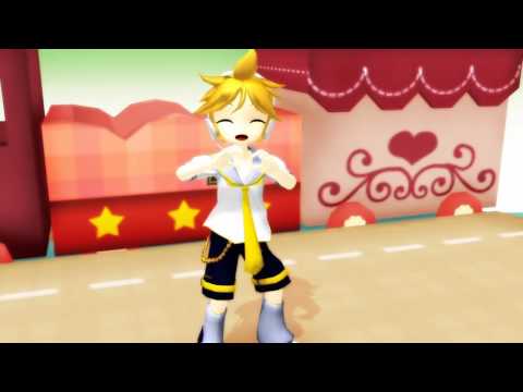 鏡音レンact 1 恋のヒメヒメぺったんこ Vocaloidカバー Mmd Youtube