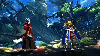 BlazBlue Chronophantasma Extend Ragna VS Jin Gameplay