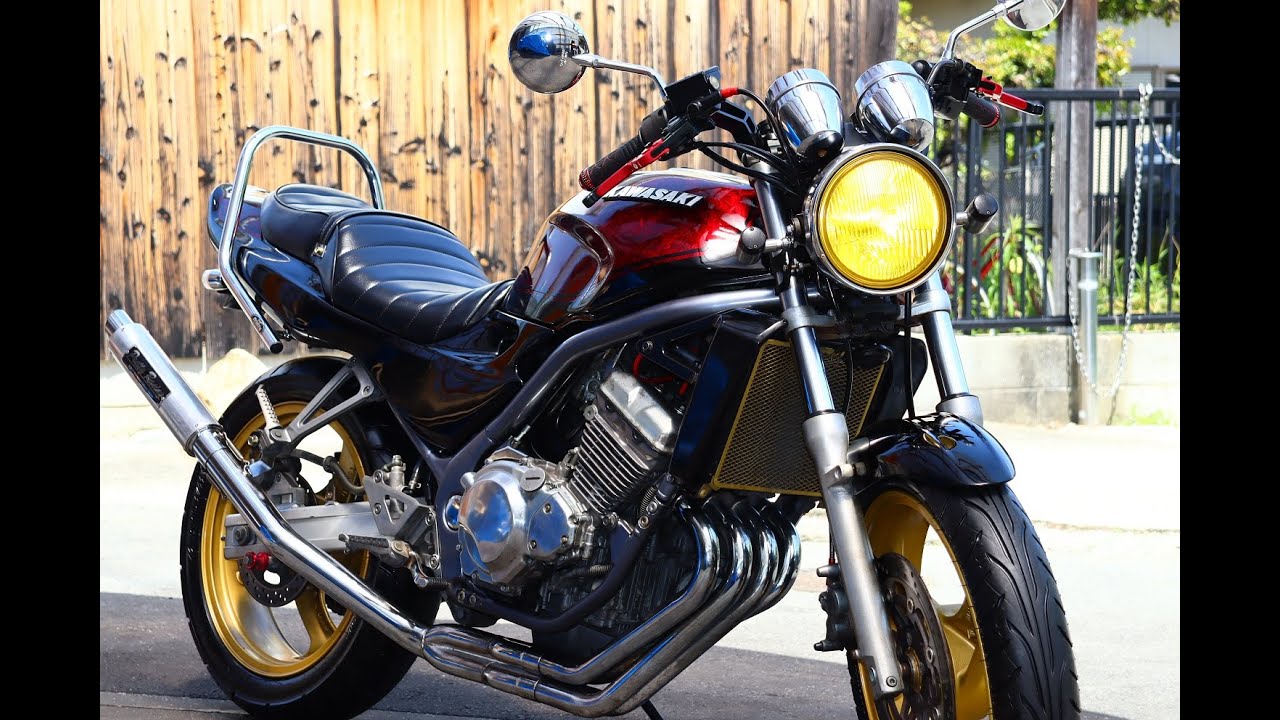 火の玉バリオス！　KAWASAKI バリオス　火の玉カラー仕様　規制前フルパワー ☆バリオス BALIUS☆激シブ！火の玉カラー！メチャ綺麗☆快調！セル一