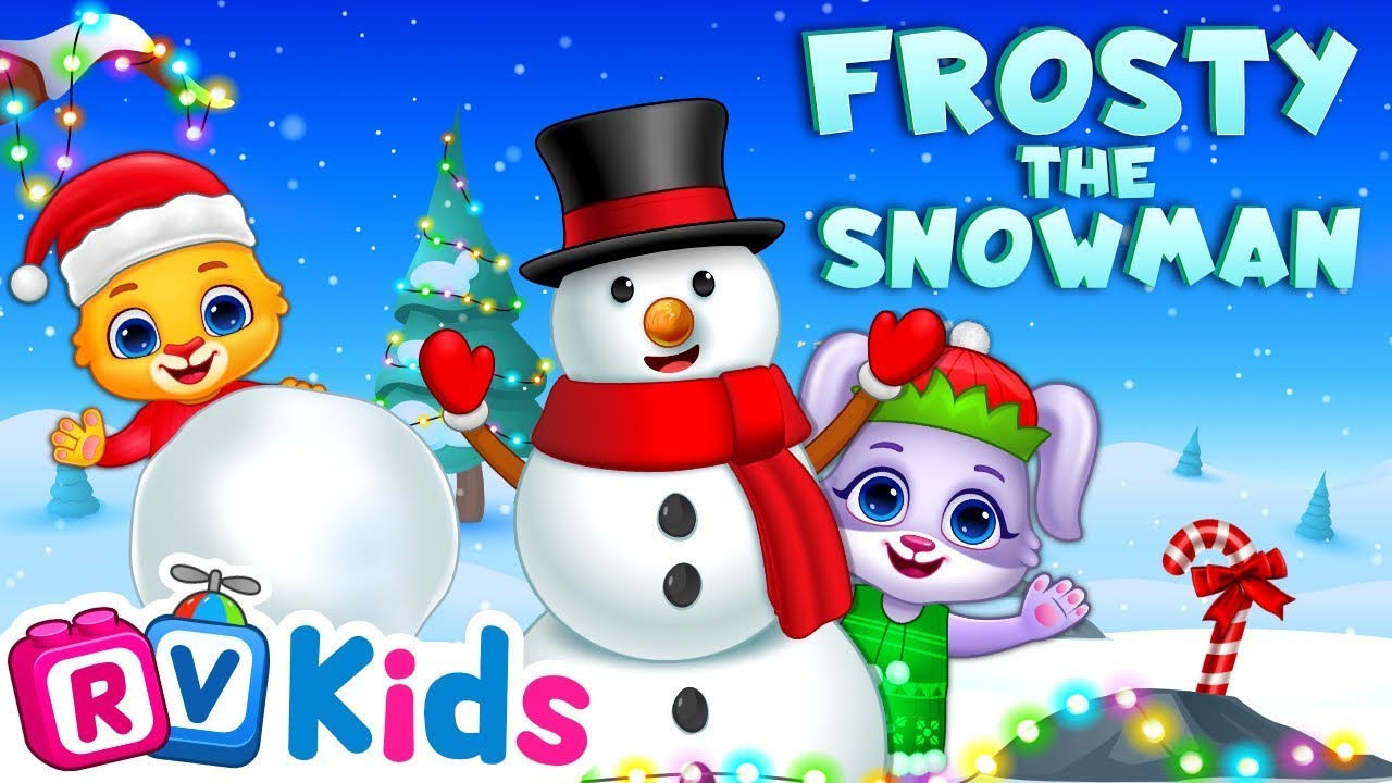 Frosty The Snowman 2023 - New Nursery Rhyme Song 2023 - Cartoons for ...
