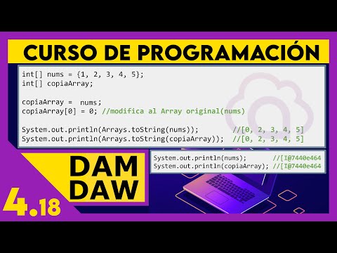 JAVA: Copiar y clonar Arrays ☕ DAM - DAW