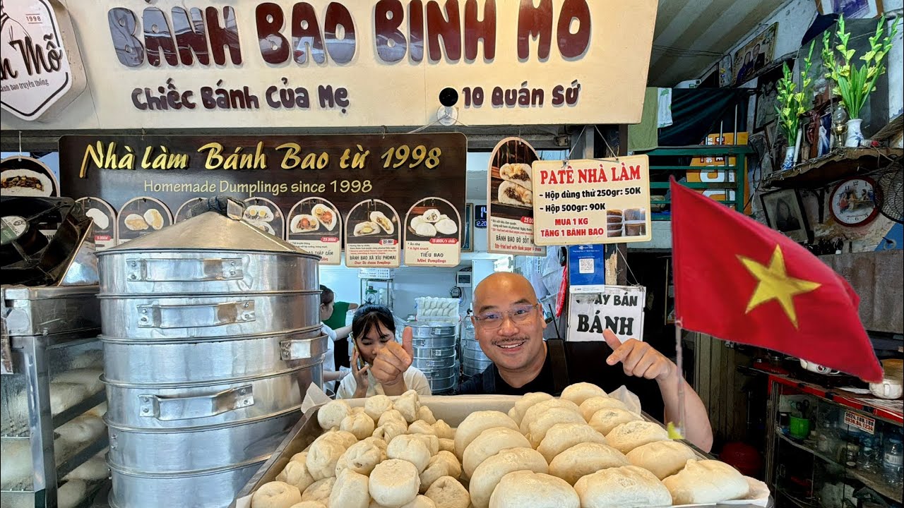 Что такое бань бао? Знаменитая вьетнамская паровая булочка и её происхождение.