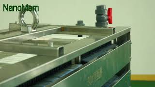50㎡ ceramic membrane test machine for waste water treatment