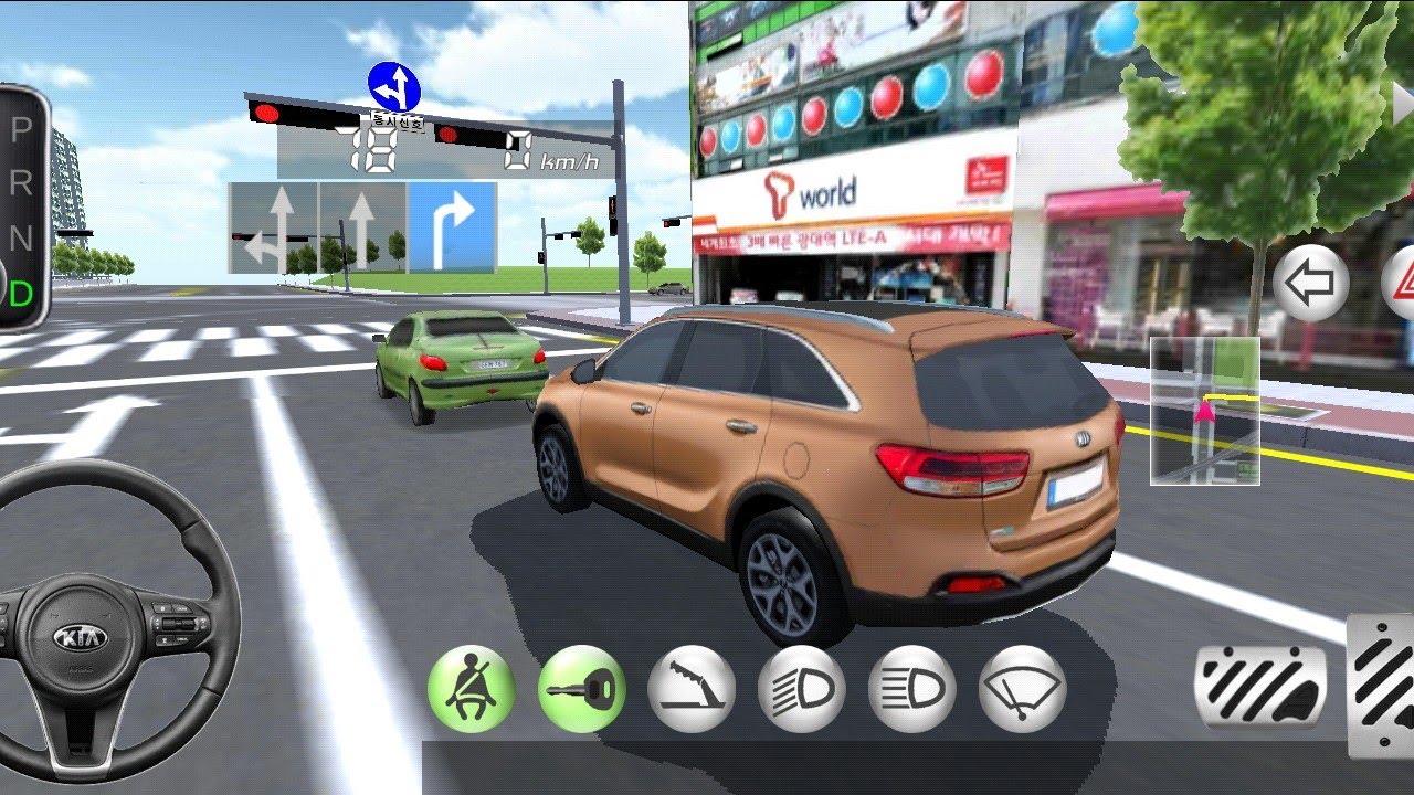 real car driving game | city driving with all traffic rules 